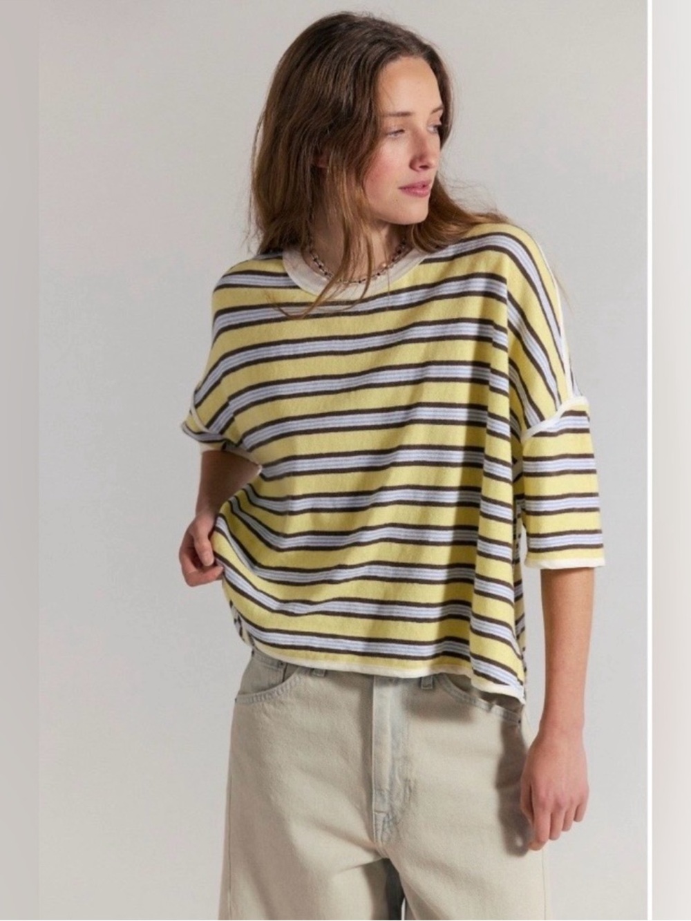 free people stripe shirt